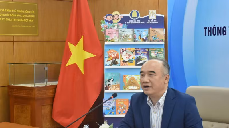 Phó Chủ nhiệm Ủy ban người Việt Nam tại nước ngoài Nguyễn Mạnh Đông phát biểu tại buổi họp báo. (Nguồn: Ủy ban người Việt Nam tại nước ngoài) Phó Chủ nhiệm Ủy ban người Việt Nam tại nước ngoài Nguyễn Mạnh Đông phát biểu tại buổi họp báo. (Nguồn: Ủy ban người Việt Nam tại nước ngoài)