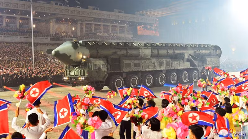 (Ảnh: KCNA) (Ảnh: KCNA)