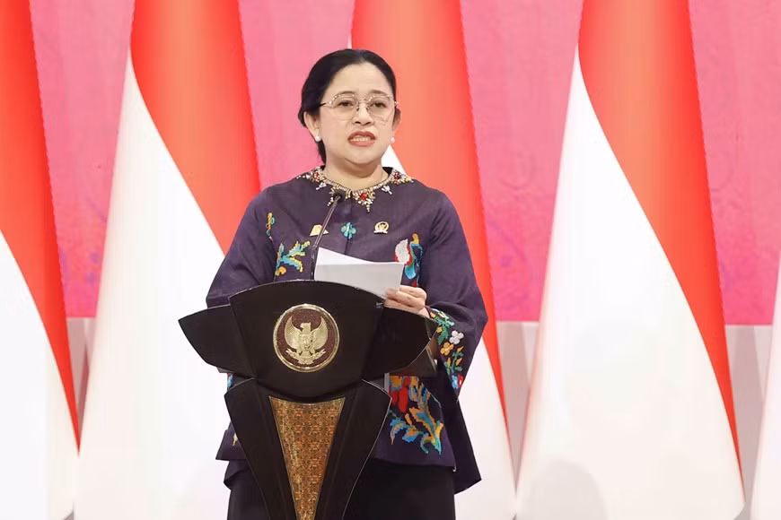 Chủ tịch Hạ viện Indonesia Puan Maharani phát biểu khai mạc. (Ảnh: TTXVN) Chủ tịch Hạ viện Indonesia Puan Maharani phát biểu khai mạc. (Ảnh: TTXVN)