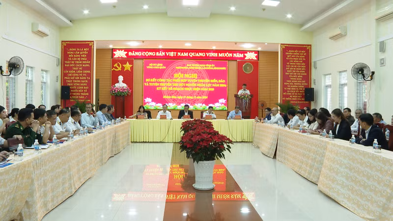 Quang cảnh hội nghị. (Ảnh: CTV HQ) 
