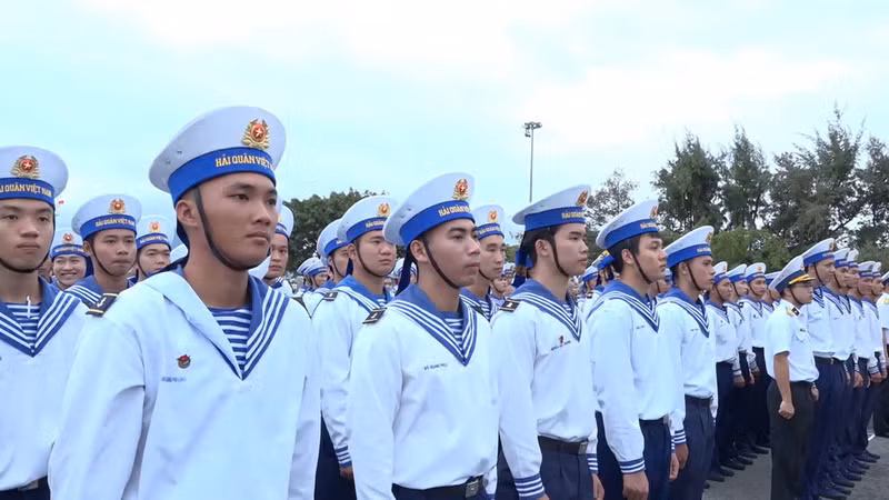 Chiến sĩ xuất ngũ năm 2025. (Ảnh: CTV HQ) Chiến sĩ xuất ngũ năm 2025. (Ảnh: CTV HQ)