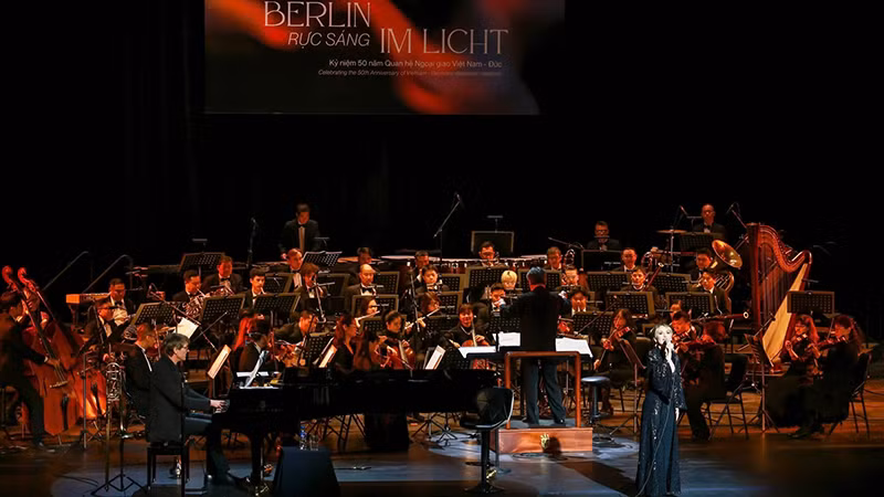 Chương trình hòa nhạc “Berlin rực sáng” sẽ diễn ra tại Thành phố Hồ Chí Minh vào tối 28/2. (Ảnh HBSO).