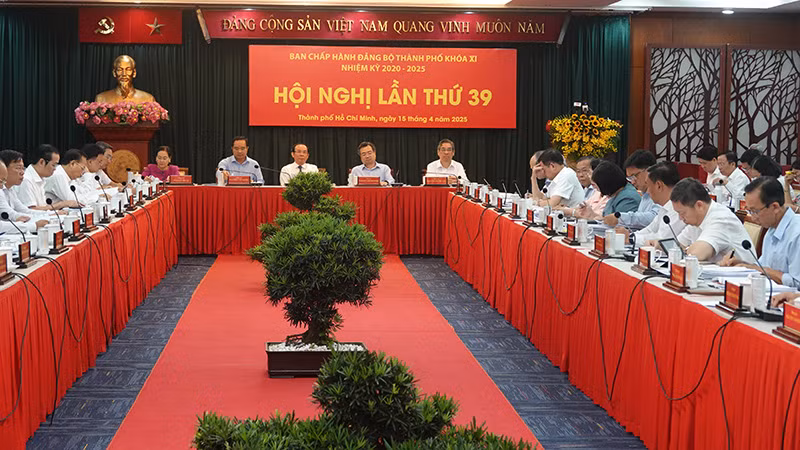 Quang cảnh hội nghị. (Ảnh M.H)