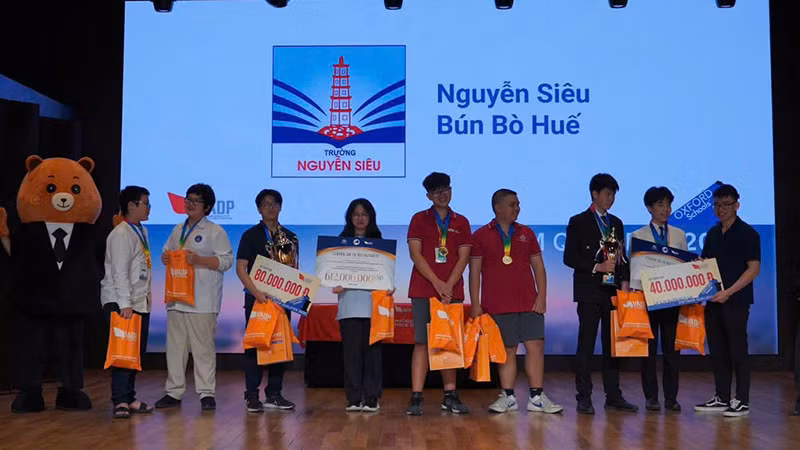 Cuộc thi đã mang đến cho học sinh một diễn đàn trao đổi tri thức vươn tầm quốc tế. (Ảnh BTC).