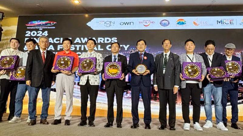 Các hạng mục được trao giải thưởng tại Lễ trao giải Thành phố lễ hội châu Á và giải thưởng Lễ hội châu Á.