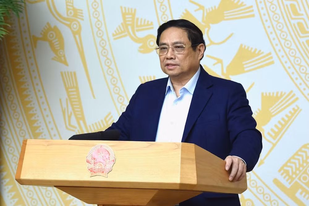 Thủ tướng Phạm Minh Chính dự và phát biểu chỉ đạo phiên họp.