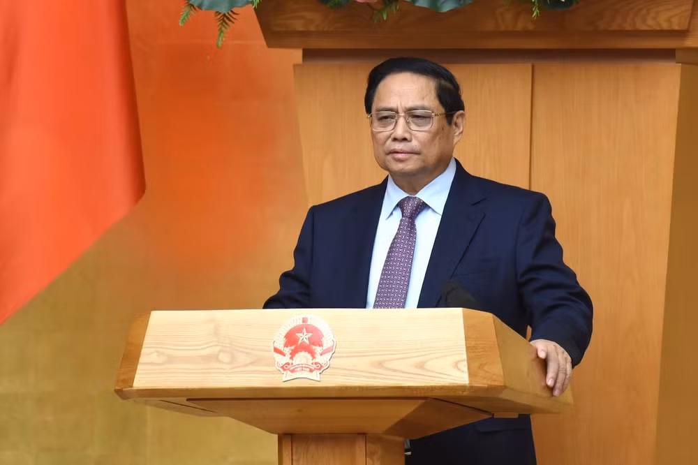 Thủ tướng Phạm Minh Chính phát biểu chỉ đạo tại phiên họp. Thủ tướng Phạm Minh Chính phát biểu chỉ đạo tại phiên họp.