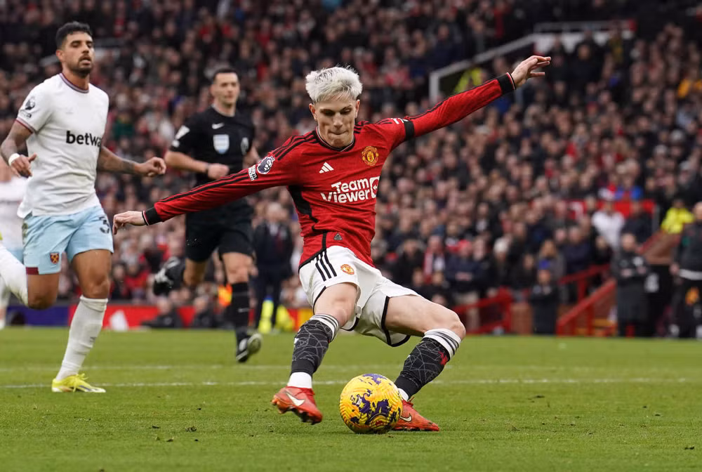 Garnacho dần khẳng định chỗ đứng tại Man United. (Ảnh: Sports Illustrated) Garnacho dần khẳng định chỗ đứng tại Man United. (Ảnh: Sports Illustrated)