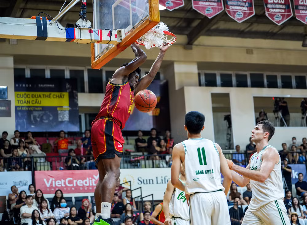Saigon Heat giành chiến thắng mở màn trong loạt trận chung kết VBA 2024. (Ảnh: VBA)