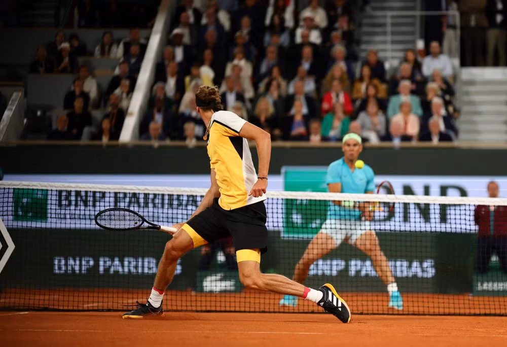 Những ngôi sao của quần vợt có mặt để theo dõi trận đấu. (Ảnh: Roland Garros)