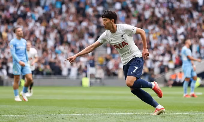 Son Heung-min từng không ít lần gieo sầu cho The Citizens. (Ảnh: AMA) Son Heung-min từng không ít lần gieo sầu cho The Citizens. (Ảnh: AMA)