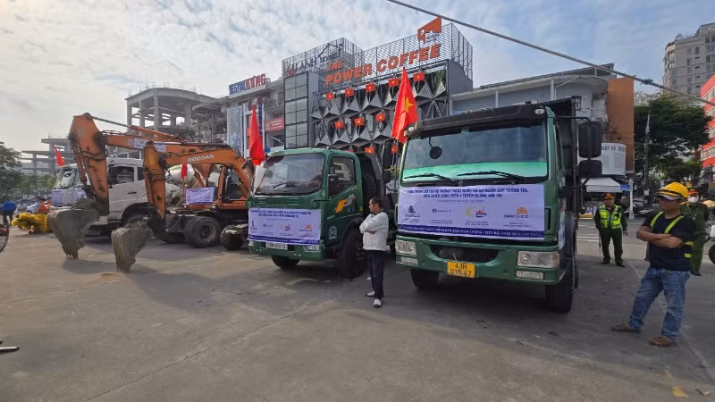 Các đơn vị thi triển khai thực hiện ngay sau lễ khởi động dự án. Các đơn vị thi triển khai thực hiện ngay sau lễ khởi động dự án.