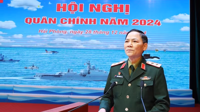 Trung tướng Phạm Trường Sơn: Quân chủng Hải quân phải luôn sẵn sàng nhận và hoàn thành tốt mọi nhiệm vụ được Đảng, Nhà nước, nhân dân giao phó.