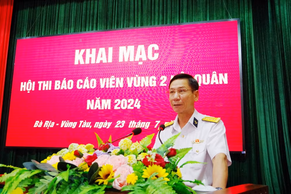 Đại tá Đỗ Hồng Duyên, Phó Chính ủy Vùng 2 Hải quân: Hội thi góp phần nâng cao chất lượng, hiệu quả công tác tuyên truyền miệng trong toàn Vùng.