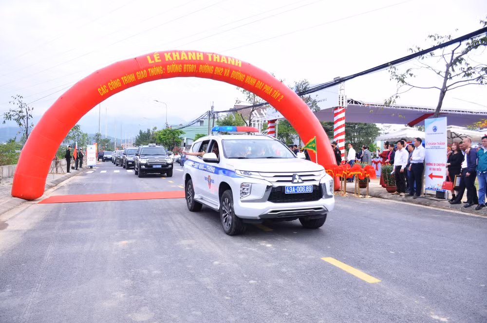 Thông xe tuyến đường ĐT601 từ Hòa Liên đi Hòa Bắc.