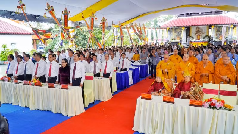 Toàn cảnh buổi Lễ tưởng niệm.