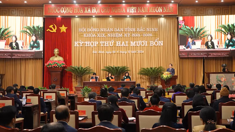 Quang cảnh kỳ họp.