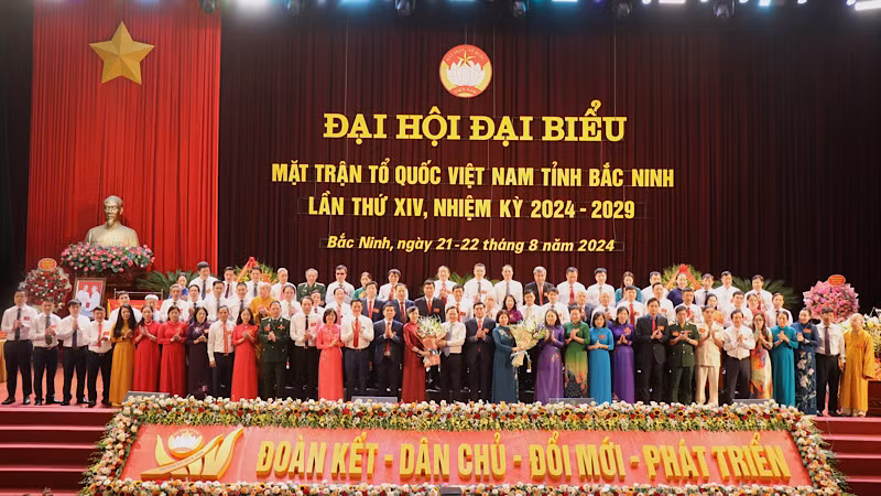 Ủy ban Mặt trận Tổ quốc tỉnh Bắc Ninh khóa 14 ra mắt.