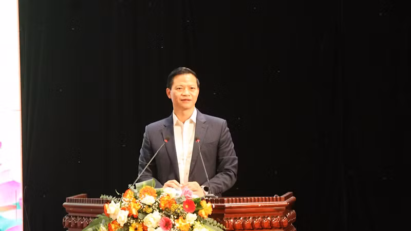 Đồng chí Vương Quốc Tuấn, Chủ tịch Ủy ban nhân dân tỉnh Bắc Ninh phát biểu kết luận.