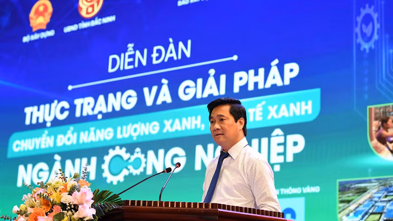 Thứ trưởng Xây dựng Nguyễn Tường Văn phát biểu tại Diễn đàn. Thứ trưởng Xây dựng Nguyễn Tường Văn phát biểu tại Diễn đàn.