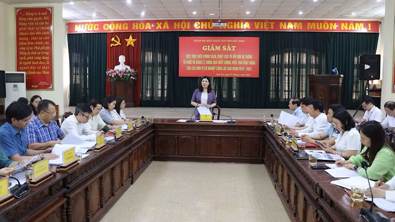 Quang cảnh buổi giám sát.