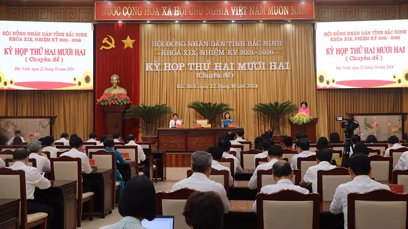 Quang cảnh kỳ họp.