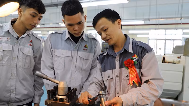 Hội giảng nhà giáo giáo dục nghề nghiệp tỉnh năm 2023.