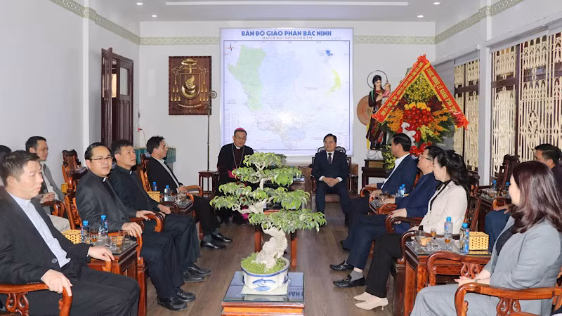 Quang cảnh buổi gặp mặt.