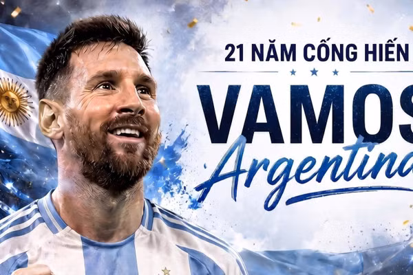 [Infographic] Messi khép lại 21 năm cống hiến cho đội tuyển Argentina