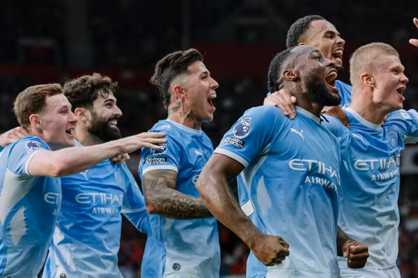 Manchester City giành chiến thắng trong trận derby gặp Manchester United. (Ảnh: MCFC)