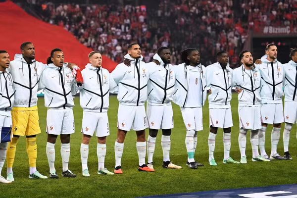 Đội hình ra quân của đội tuyển Pháp. (Ảnh: UEFA)