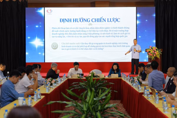 Quang cảnh buổi gặp gỡ báo chí sáng 15/10. (Ảnh: Ban tổ chức cung cấp)