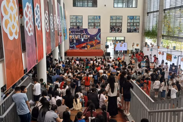 Triển lãm khoa học Science Tornado 2026 thu hút đông đảo người tham dự. (Ảnh: NGỌC KHÁNH)