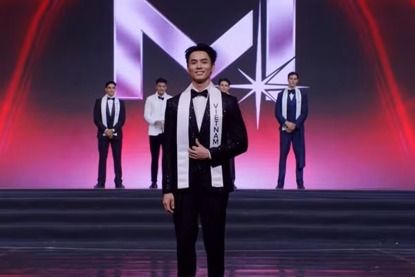 Nguyễn Vũ Linh đoạt Á vương 4 Mister International 2026. (Ảnh: KHÁNH ĐỖ)