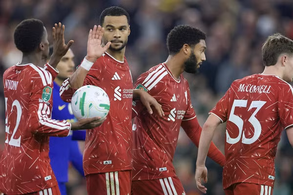 Liverpool tiến vào vòng 8 đội mạnh nhất Cúp Liên đoàn Anh. (Ảnh: Liverpool FC)