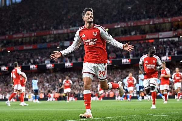 Kai Havertz mở tỷ số cho Pháo thủ. (Ảnh: Arsenal FC)