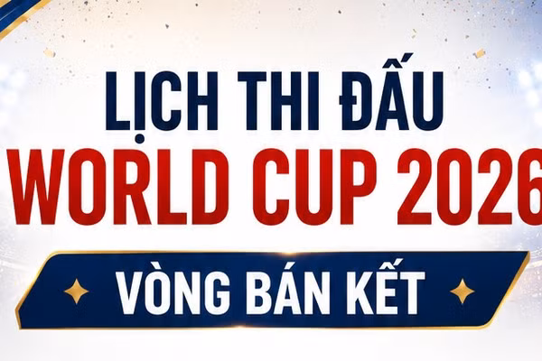 Lịch bán kết World Cup: Chờ hai trận đại chiến tranh vé chung kết