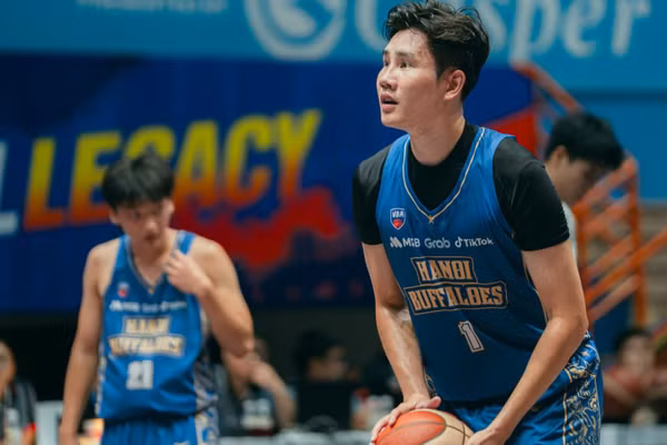 Đinh Tiến Công của Hanoi Buffaloes. (Ảnh: HNB)