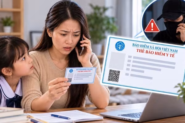 Người dân cần xác minh thông tin liên quan thẻ bảo hiểm y tế từ nhà trường hoặc cơ quan bảo hiểm xã hội. Ảnh: HÀ LINH.