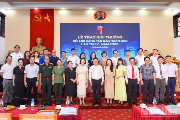 [Ảnh] Lễ tổng kết Ngày Đổi mới sáng tạo Báo Nhân Dân lần thứ 5 năm 2026
