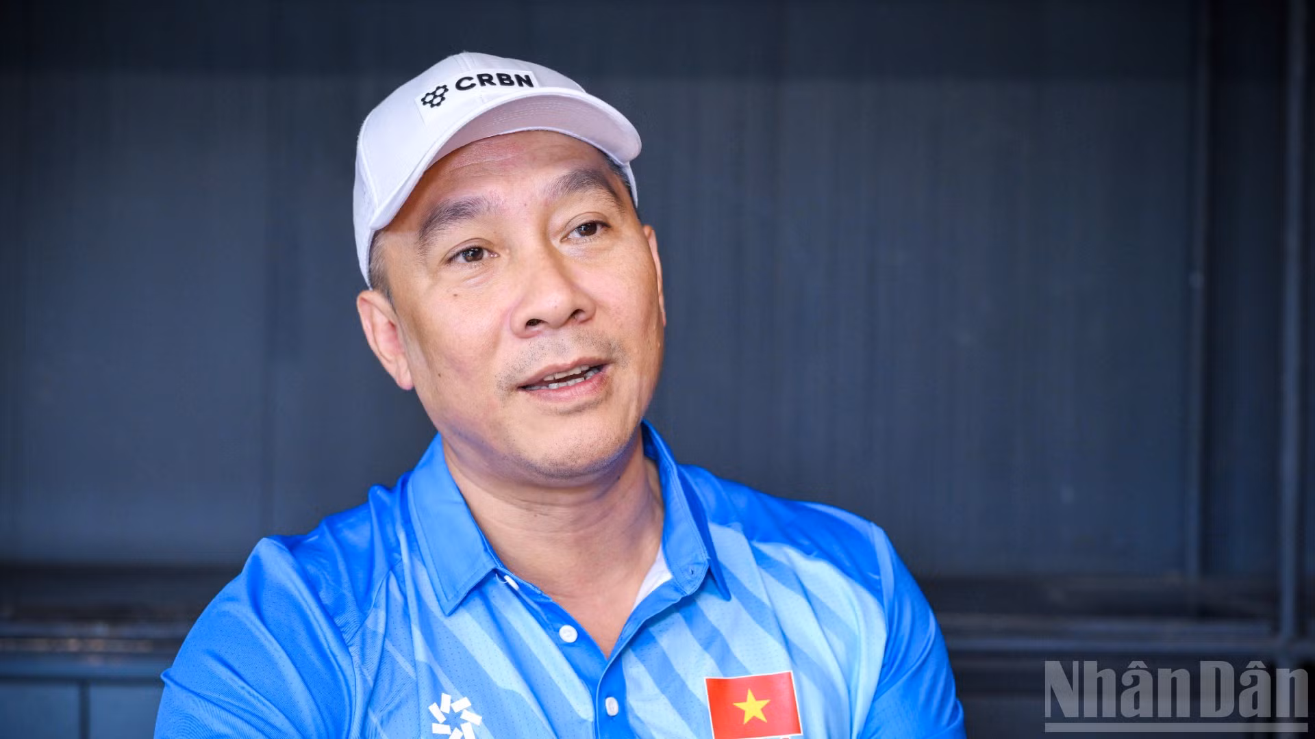 Huấn luyện viên trưởng Nguyễn Tuấn Kiệt của đội tuyển bóng chuyền nữ Việt Nam. (Ảnh: THÀNH ĐẠT)