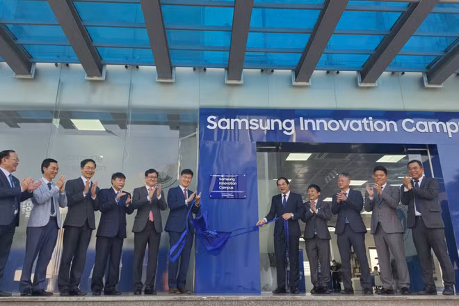 Trung tâm Phát triển nhân tài công nghệ cao Samsung Innovation Campus (SIC) chính thức đi vào hoạt động. (Ảnh: Samsung Việt Nam)