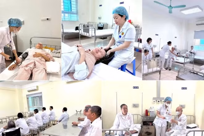 Một số hoạt động của điều dưỡng tại Bệnh viện Quân y 354.