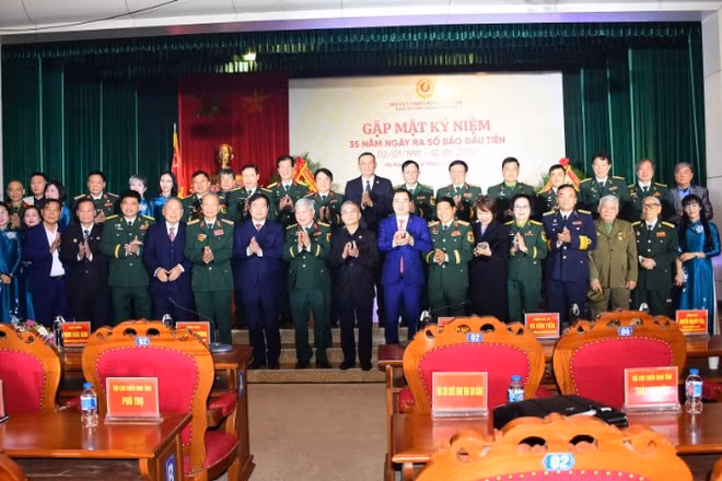 Gặp mặt kỷ niệm 35 năm Báo Cựu chiến binh Việt Nam ra số báo đầu tiên (12/1/1991-12/1/2026).