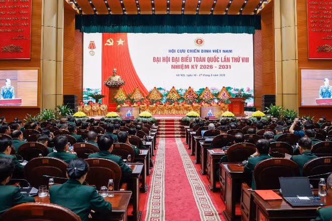 Khai mạc phiên thứ nhất Đại hội đại biểu toàn quốc Hội Cựu chiến binh Việt Nam lần thứ VIII.