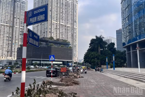 Hà Nội: Di dời cây xanh, xén vỉa hè làm hầm chui hơn 960 tỷ đồng