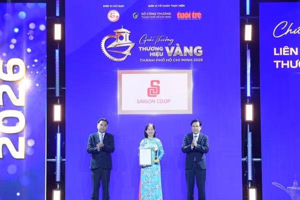 Saigon co.op tự hào tiếp tục là thương hiệu vàng của thành phố năm 2026.