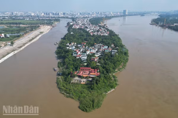 [Ảnh] Bên trong làng cổ Hà Nội trước phương án quy hoạch ven sông Hồng