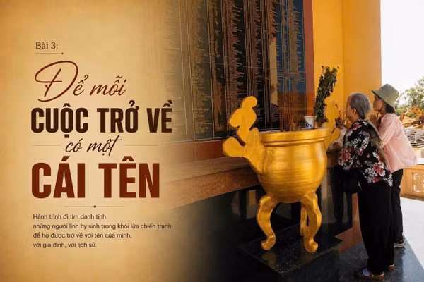 Bài 3: Để mỗi cuộc trở về có một cái tên