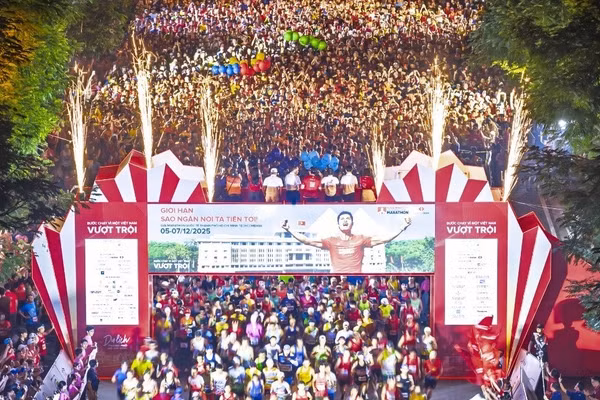 Hình ảnh Giải Marathon Quốc tế Thành phố Hồ Chí Minh Techcombank lần thứ 8 năm 2025. (Nguồn: TCB)